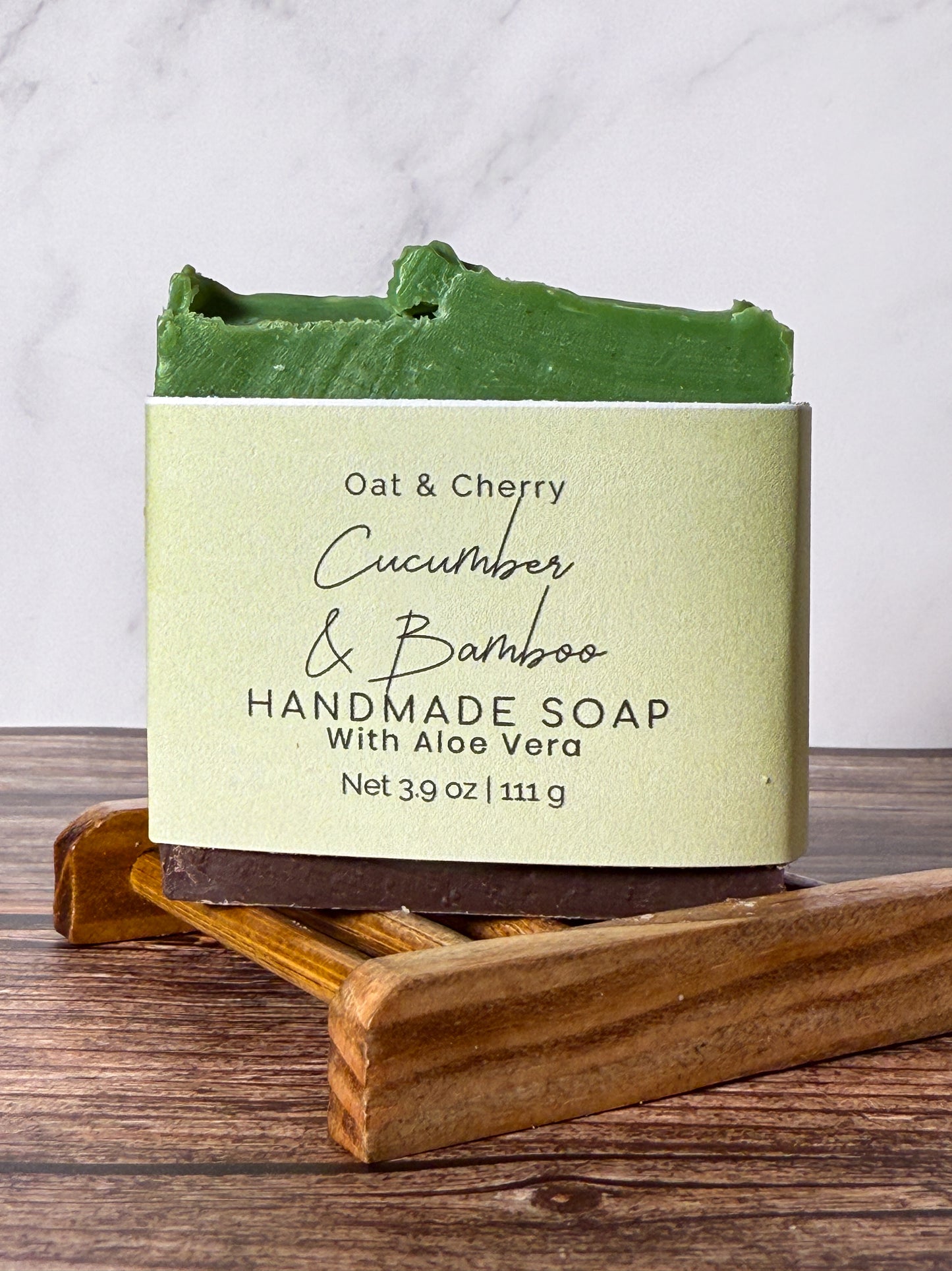 Cucumber and bamboo Aloe Vera Soap