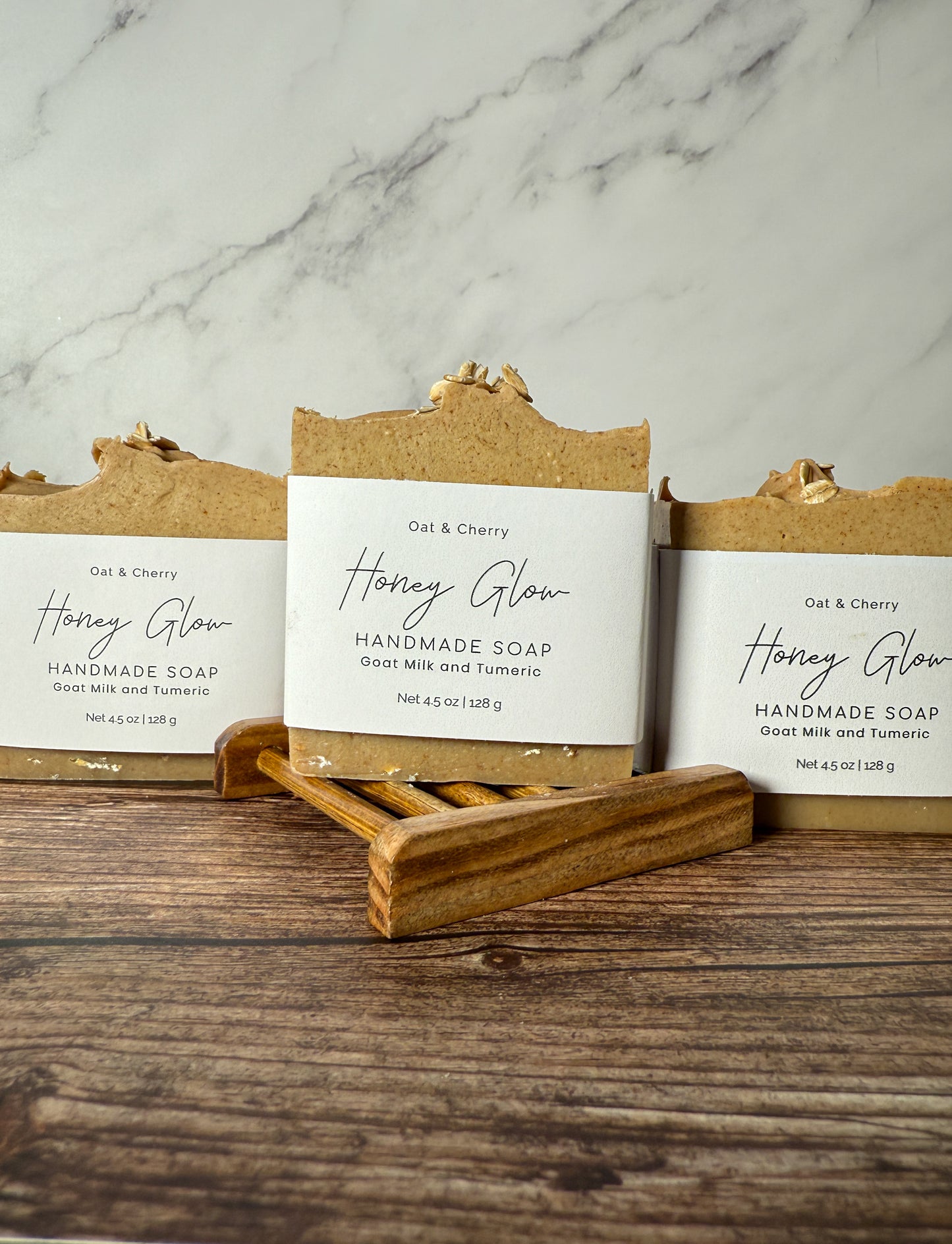 Honey Glow Soap ( with Goat Milk, Oatmeal and Turmeric)