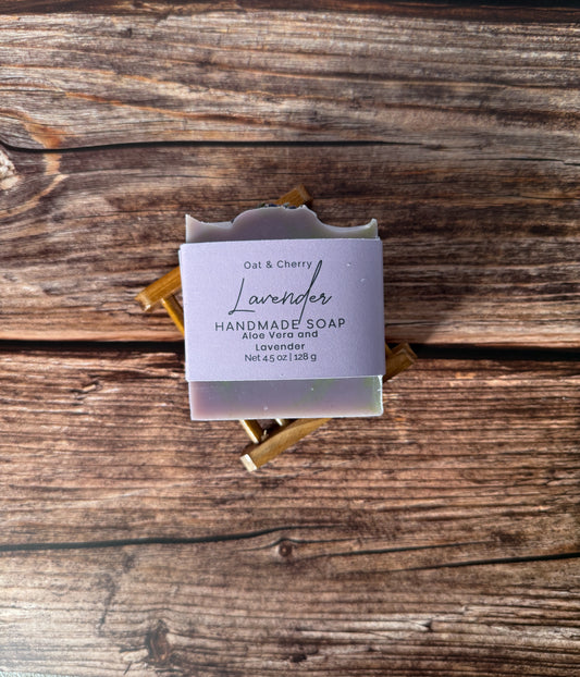 Lavender Aloe  Vera Soap